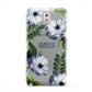 Blue Floral Personalised Samsung Galaxy Note 3 Case
