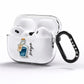 Blue Halloween Potion AirPods Pro Clear Case Side Image