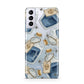 Blue Halloween Potion Samsung S21 Plus Case