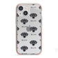 Blue Lacy Icon with Name iPhone 13 Mini TPU Impact Case with Pink Edges