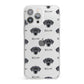 Blue Lacy Icon with Name iPhone 13 Pro Max Clear Bumper Case
