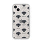 Blue Lacy Icon with Name iPhone 14 Plus Glitter Tough Case Starlight