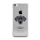 Blue Lacy Personalised Apple iPhone 5c Case
