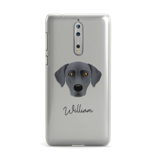 Blue Lacy Personalised Nokia Case