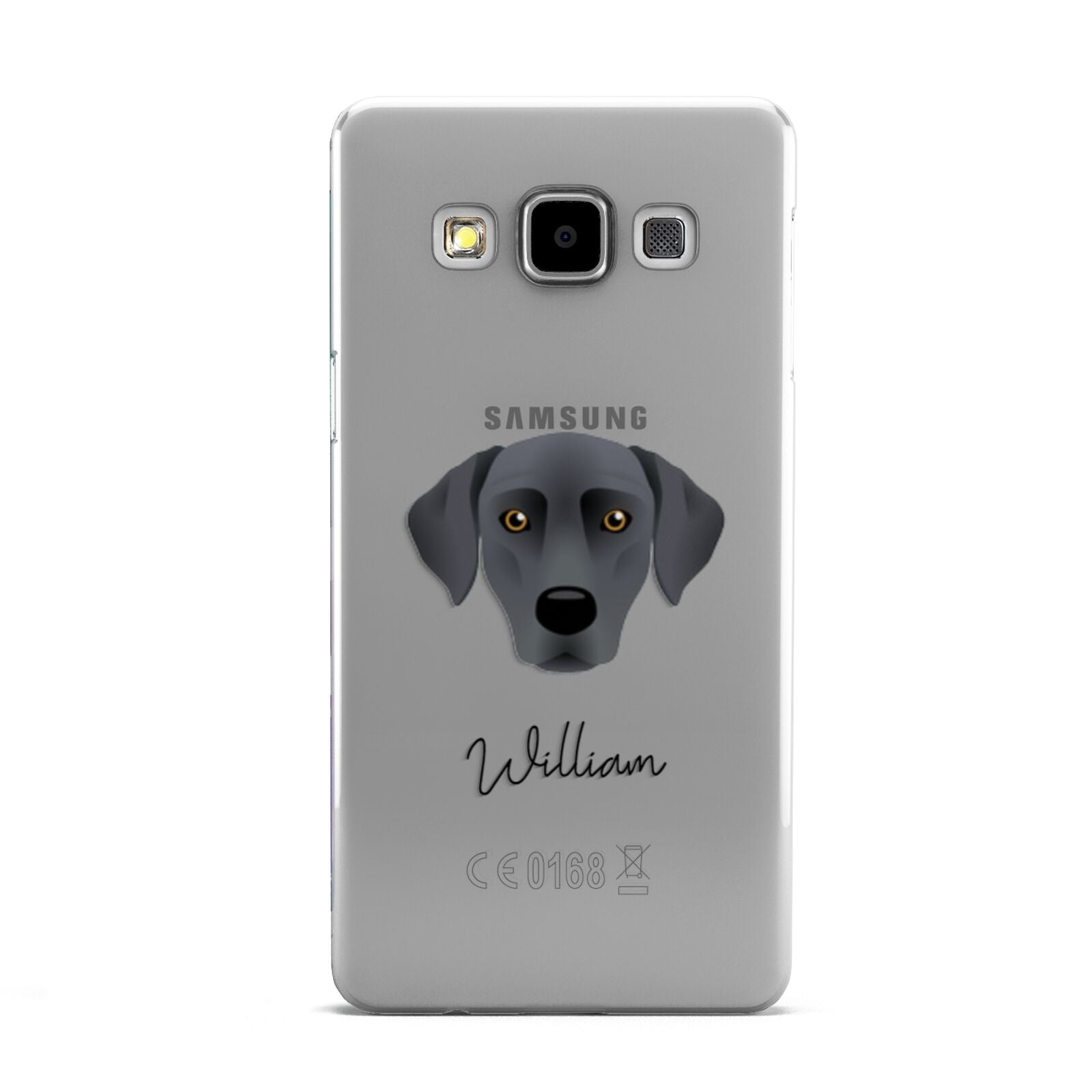 Blue Lacy Personalised Samsung Galaxy A5 Case