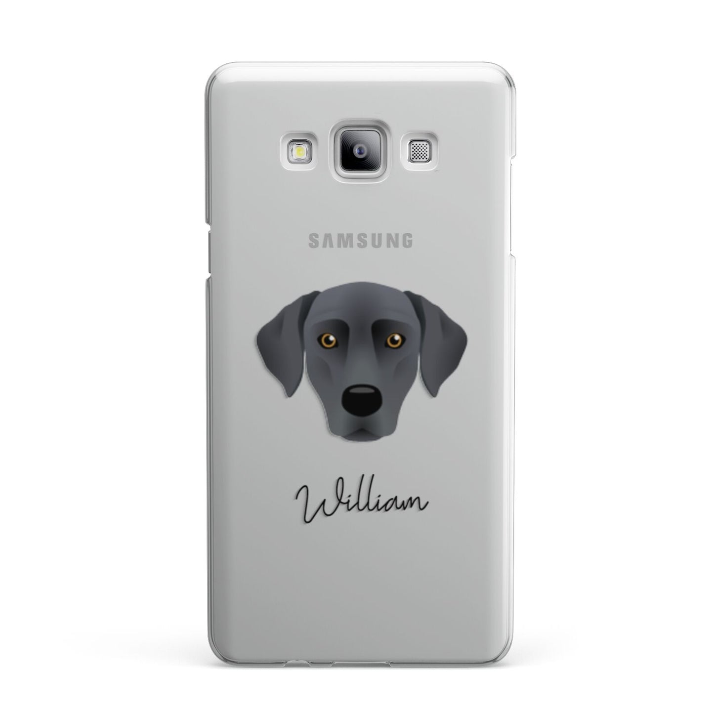 Blue Lacy Personalised Samsung Galaxy A7 2015 Case