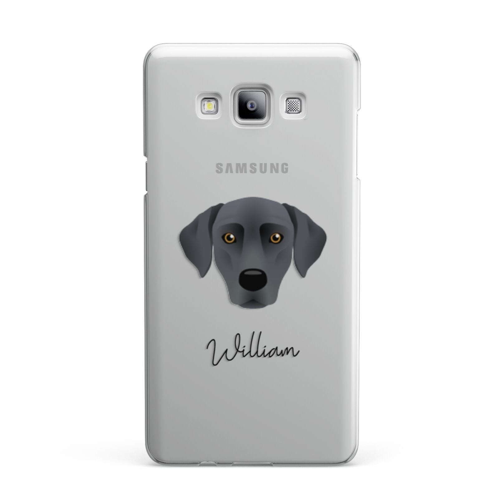 Blue Lacy Personalised Samsung Galaxy A7 2015 Case
