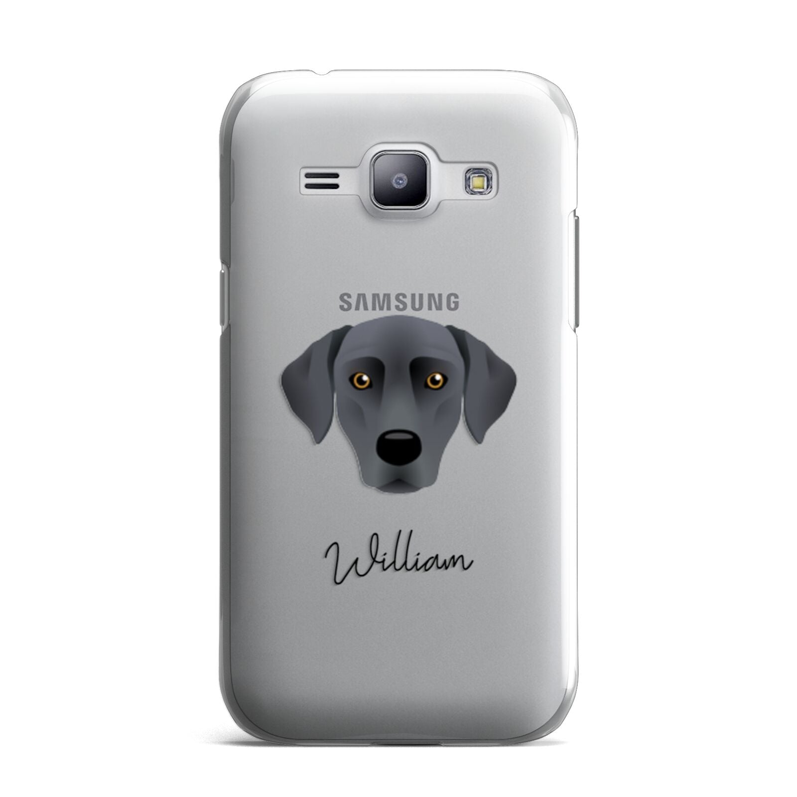 Blue Lacy Personalised Samsung Galaxy J1 2015 Case