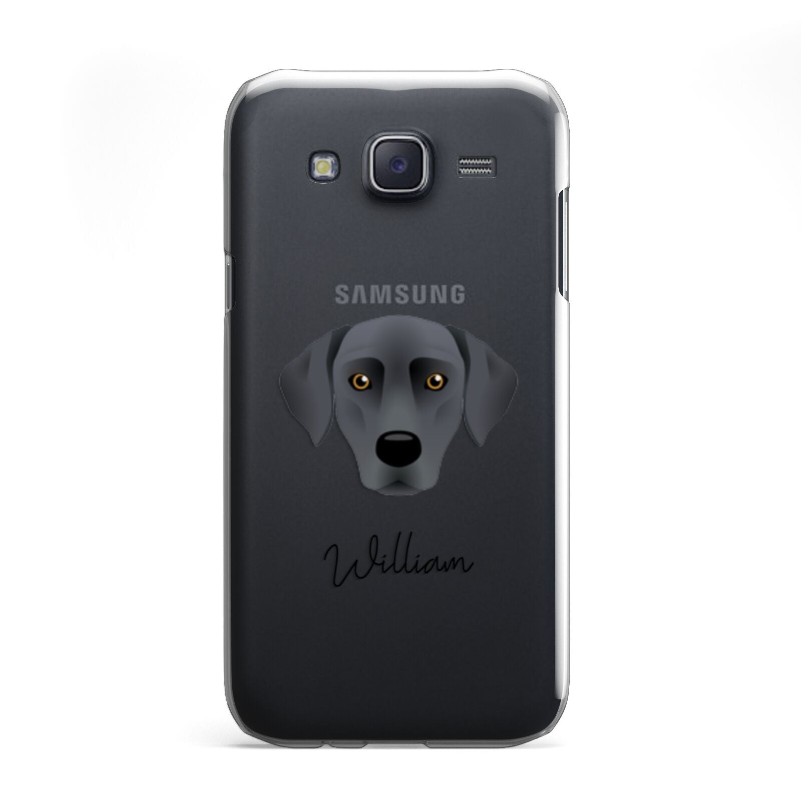 Blue Lacy Personalised Samsung Galaxy J5 Case
