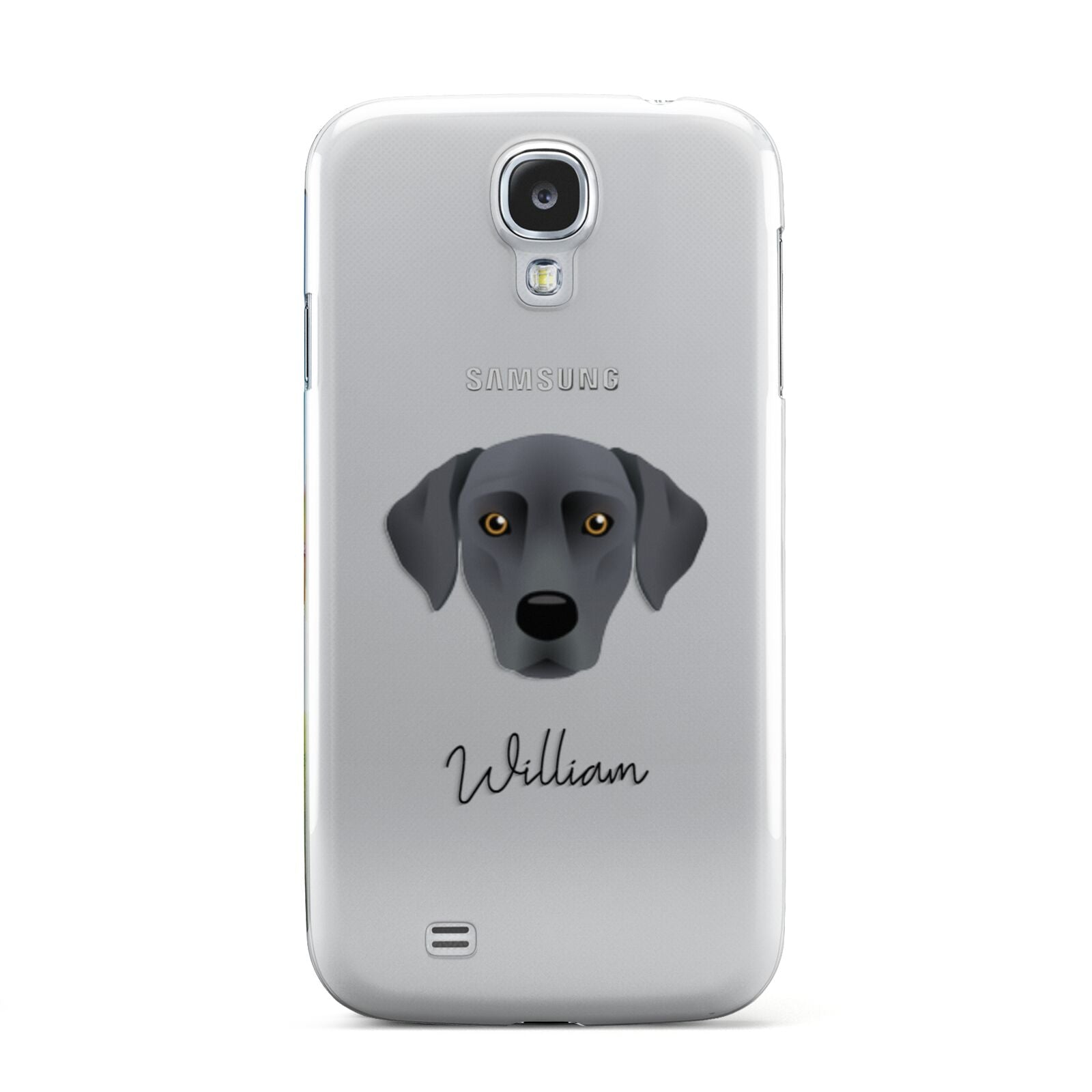 Blue Lacy Personalised Samsung Galaxy S4 Case
