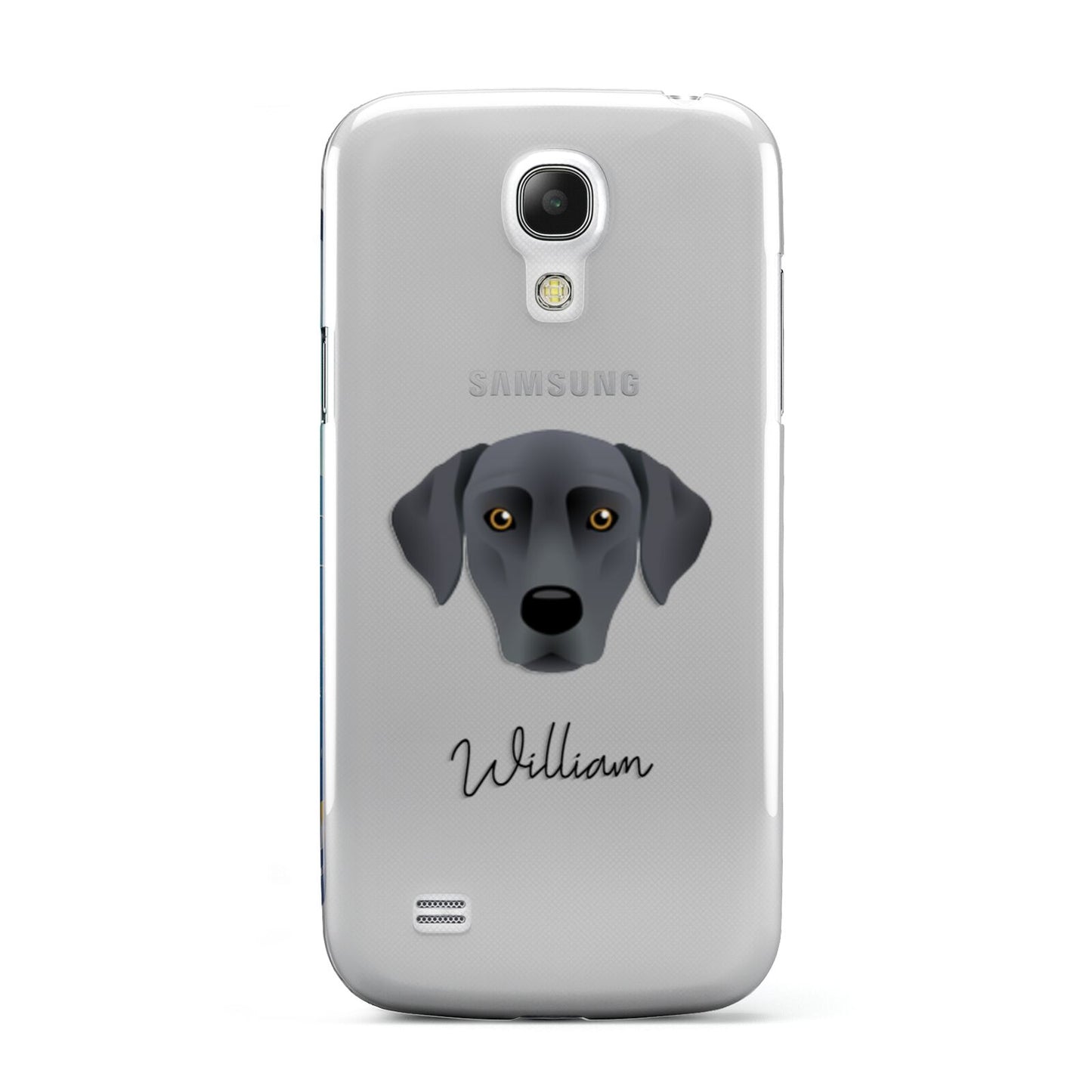 Blue Lacy Personalised Samsung Galaxy S4 Mini Case