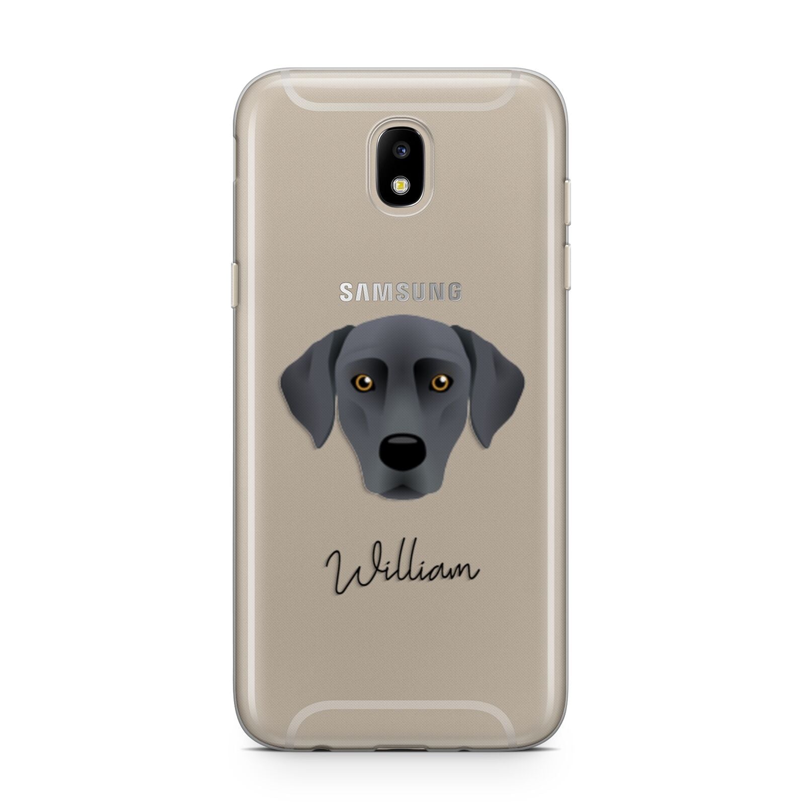 Blue Lacy Personalised Samsung J5 2017 Case