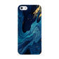 Blue Lagoon Marble Apple iPhone 5 Case