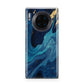 Blue Lagoon Marble Huawei Mate 30 Pro Phone Case