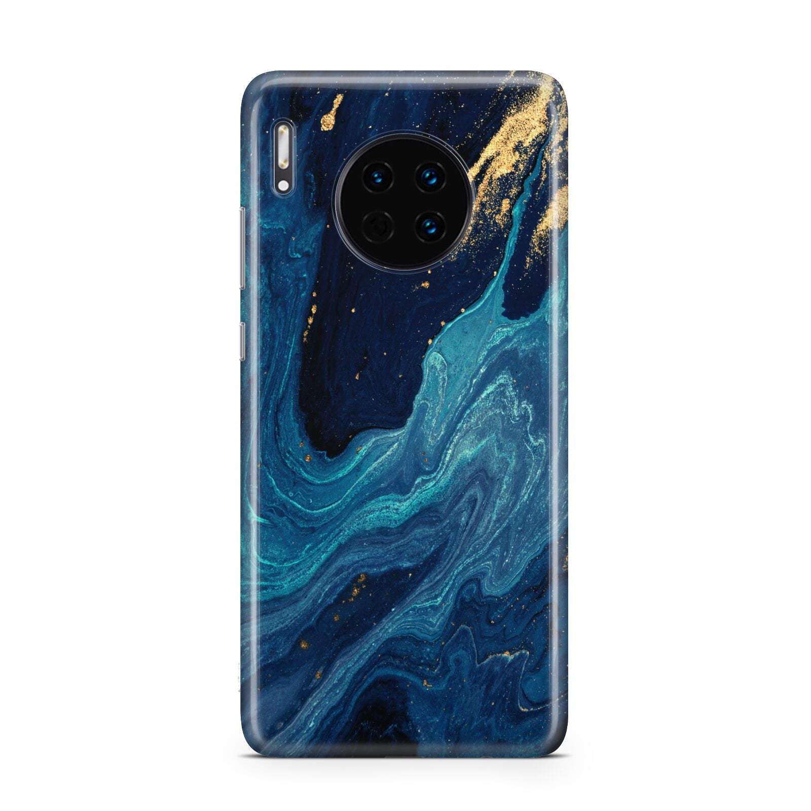 Blue Lagoon Marble Huawei Mate 30