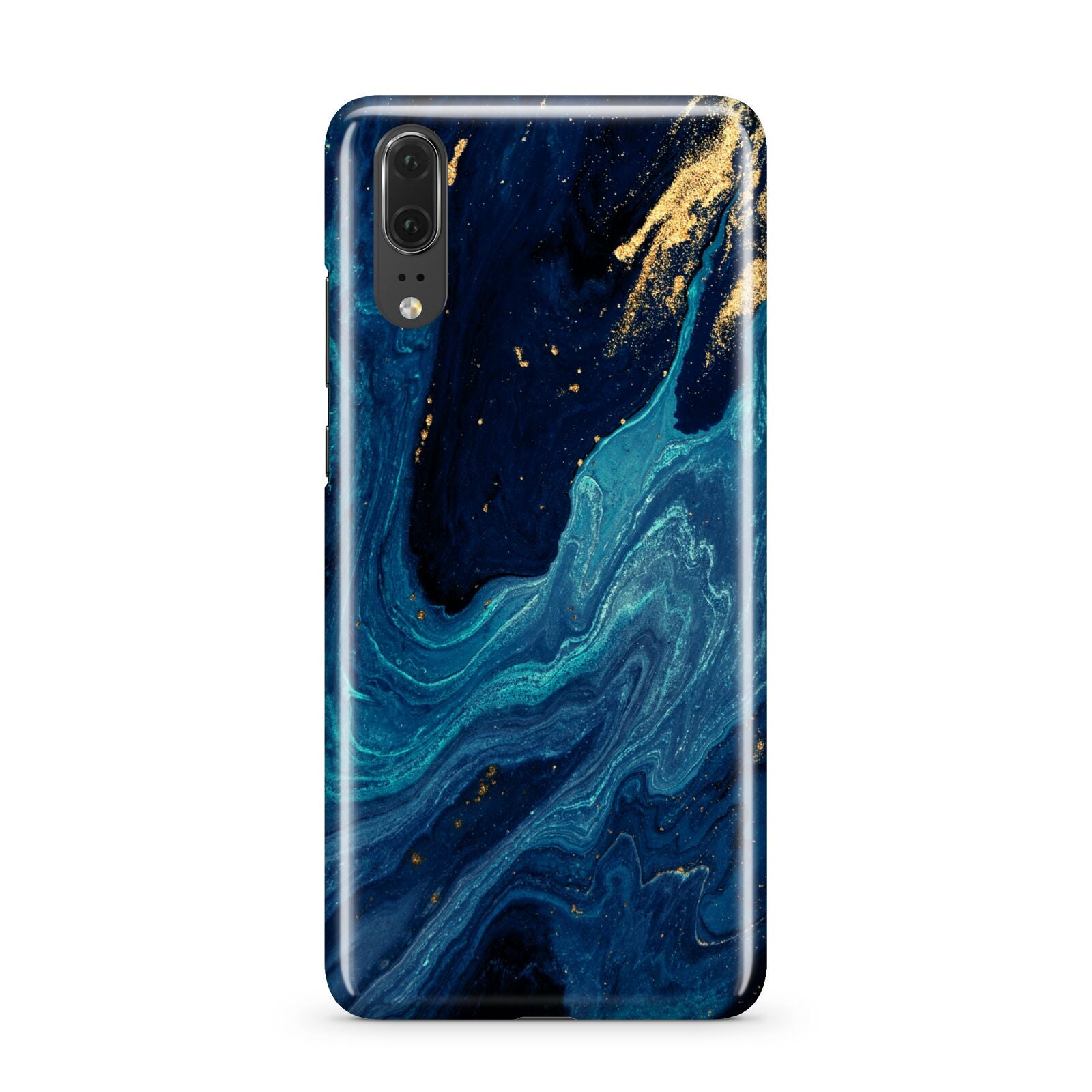 Blue Lagoon Marble Huawei P20 Phone Case