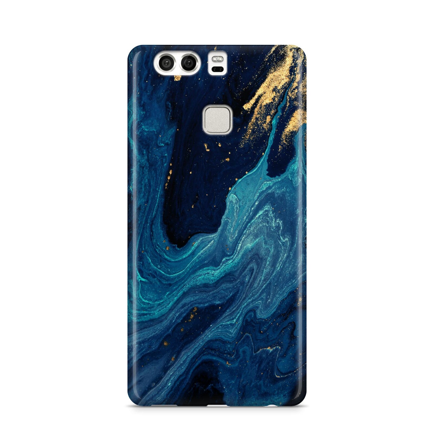 Blue Lagoon Marble Huawei P9 Case