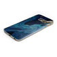 Blue Lagoon Marble Samsung Galaxy Case Bottom Cutout