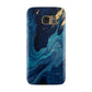 Blue Lagoon Marble Samsung Galaxy Case