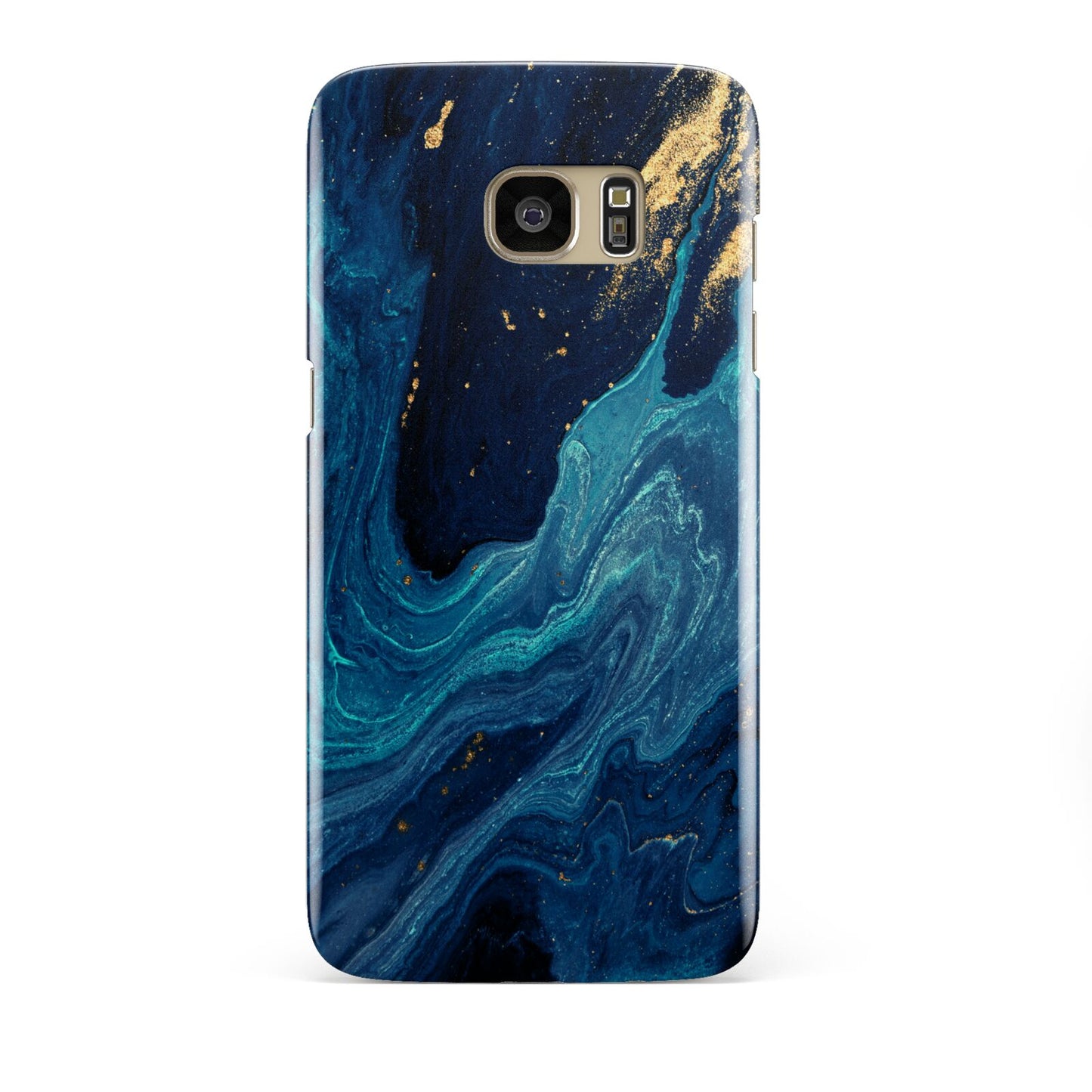 Blue Lagoon Marble Samsung Galaxy S7 Edge Case