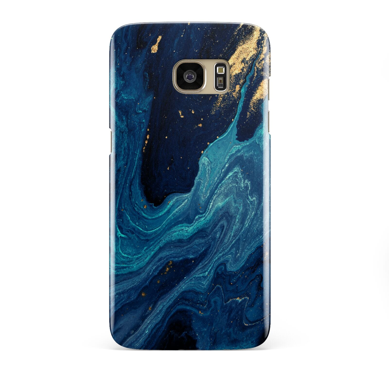 Blue Lagoon Marble Samsung Galaxy S7 Edge Case