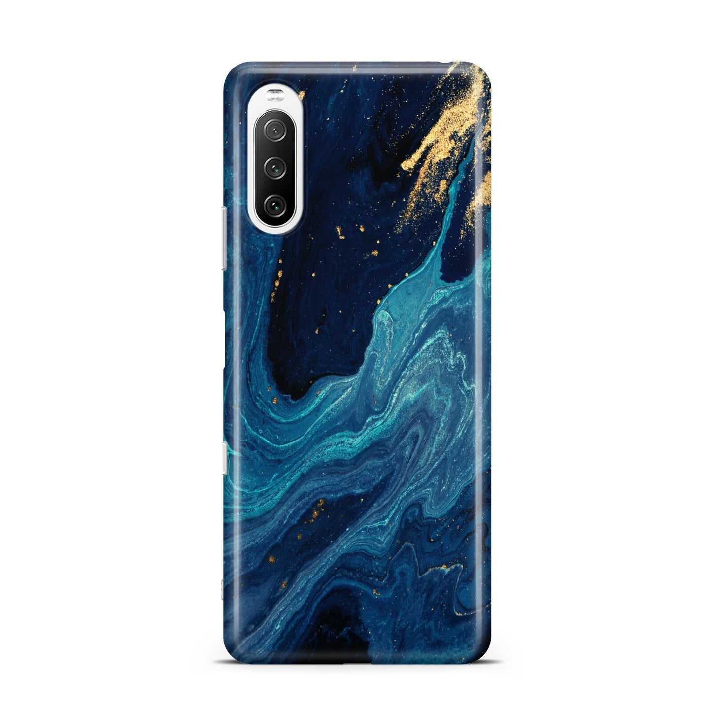 Blue Lagoon Marble Sony Xperia 10 III Case