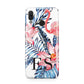 Blue Leaves Pink Flamingos Huawei Nova 3 Phone Case