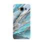 Blue Marble Custom Name Samsung Galaxy A3 Case
