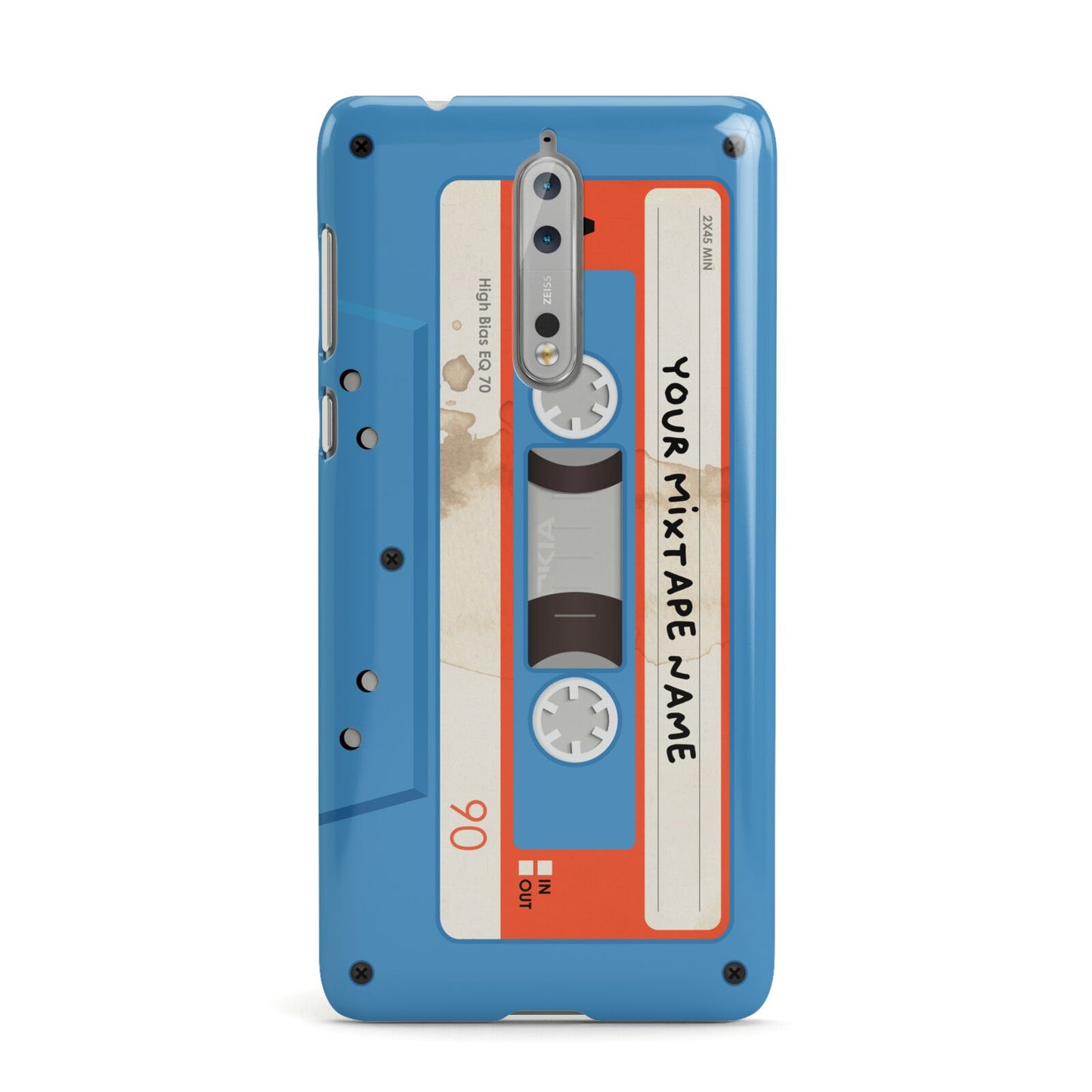 Blue Mixtape Custom Nokia Case