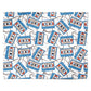 Blue Mixtape Custom Personalised Wrapping Paper Alternative