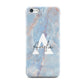 Blue Onyx Marble Apple iPhone 5c Case