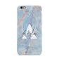Blue Onyx Marble Apple iPhone 6 Plus 3D Tough Case