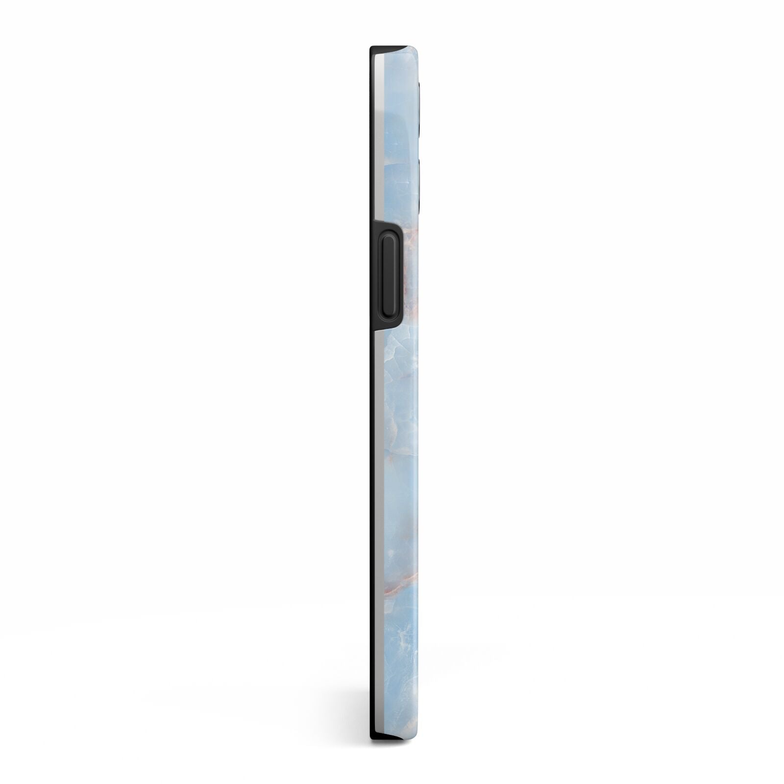 Blue Onyx Marble iPhone 13 Pro Max Side Image 3D Tough Case