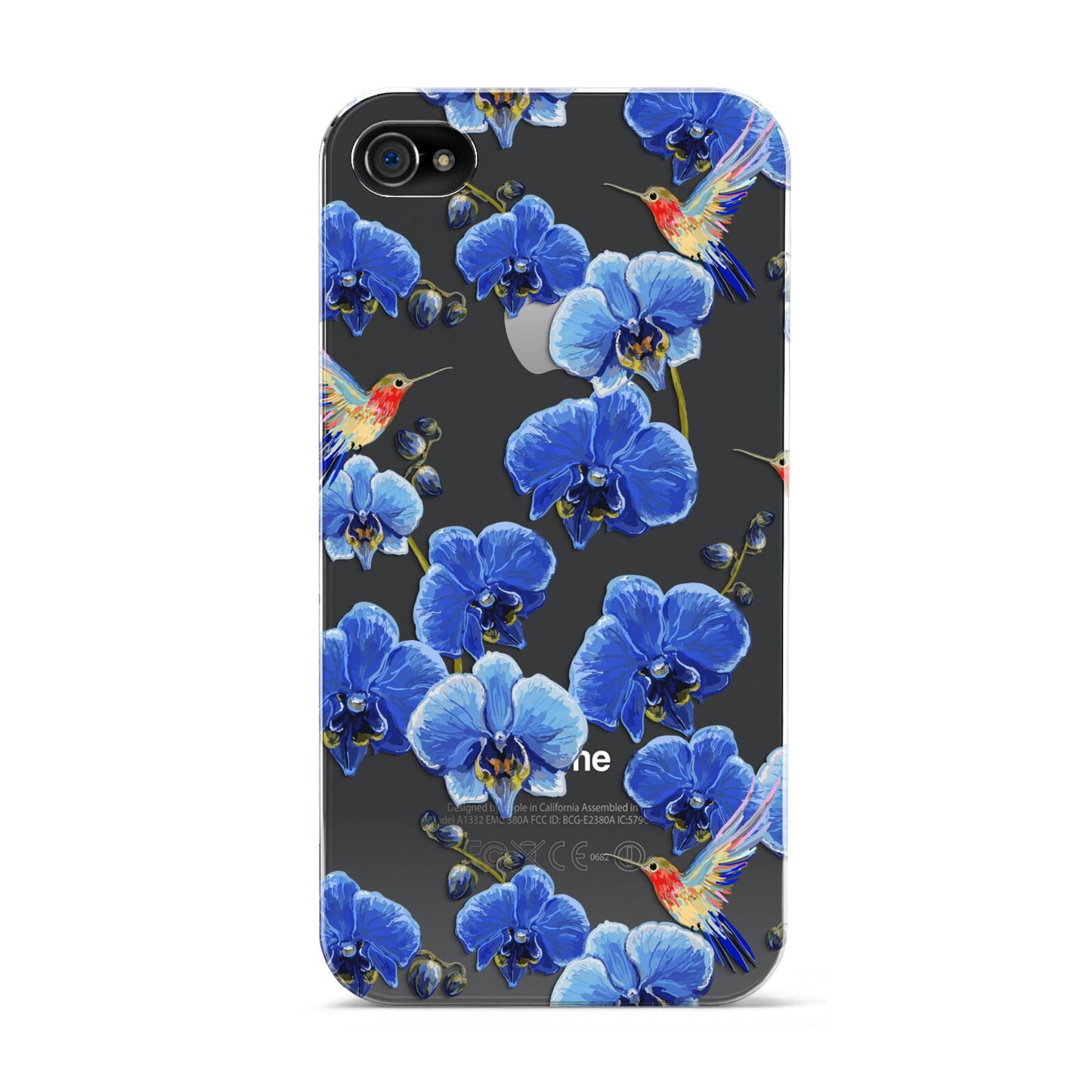 Blue Orchid Apple iPhone 4s Case
