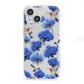 Blue Orchid iPhone 13 Mini Clear Bumper Case