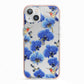 Blue Orchid iPhone 13 TPU Impact Case with Pink Edges