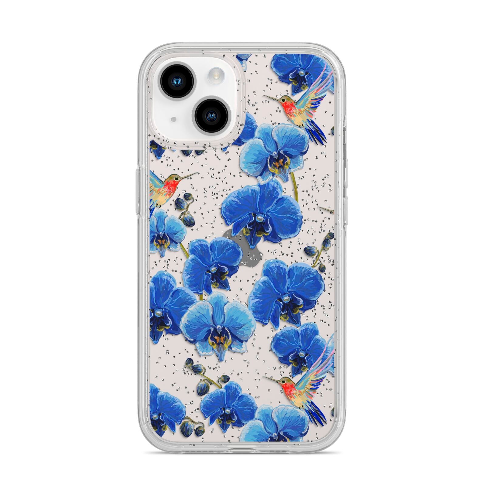 Blue Orchid iPhone 14 Glitter Tough Case Starlight
