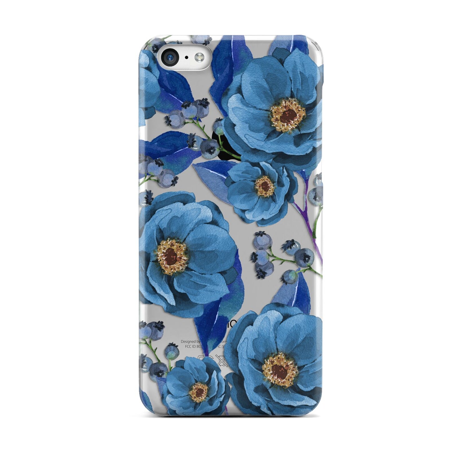 Blue Peonies Apple iPhone 5c Case