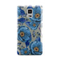 Blue Peonies Samsung Galaxy Note 4 Case