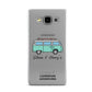 Blue Personalised Campervan Adventures Samsung Galaxy A5 Case