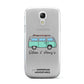 Blue Personalised Campervan Adventures Samsung Galaxy S4 Mini Case