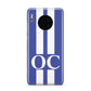 Blue Personalised Initials Huawei Mate 30