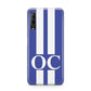 Blue Personalised Initials Huawei P Smart Pro 2019