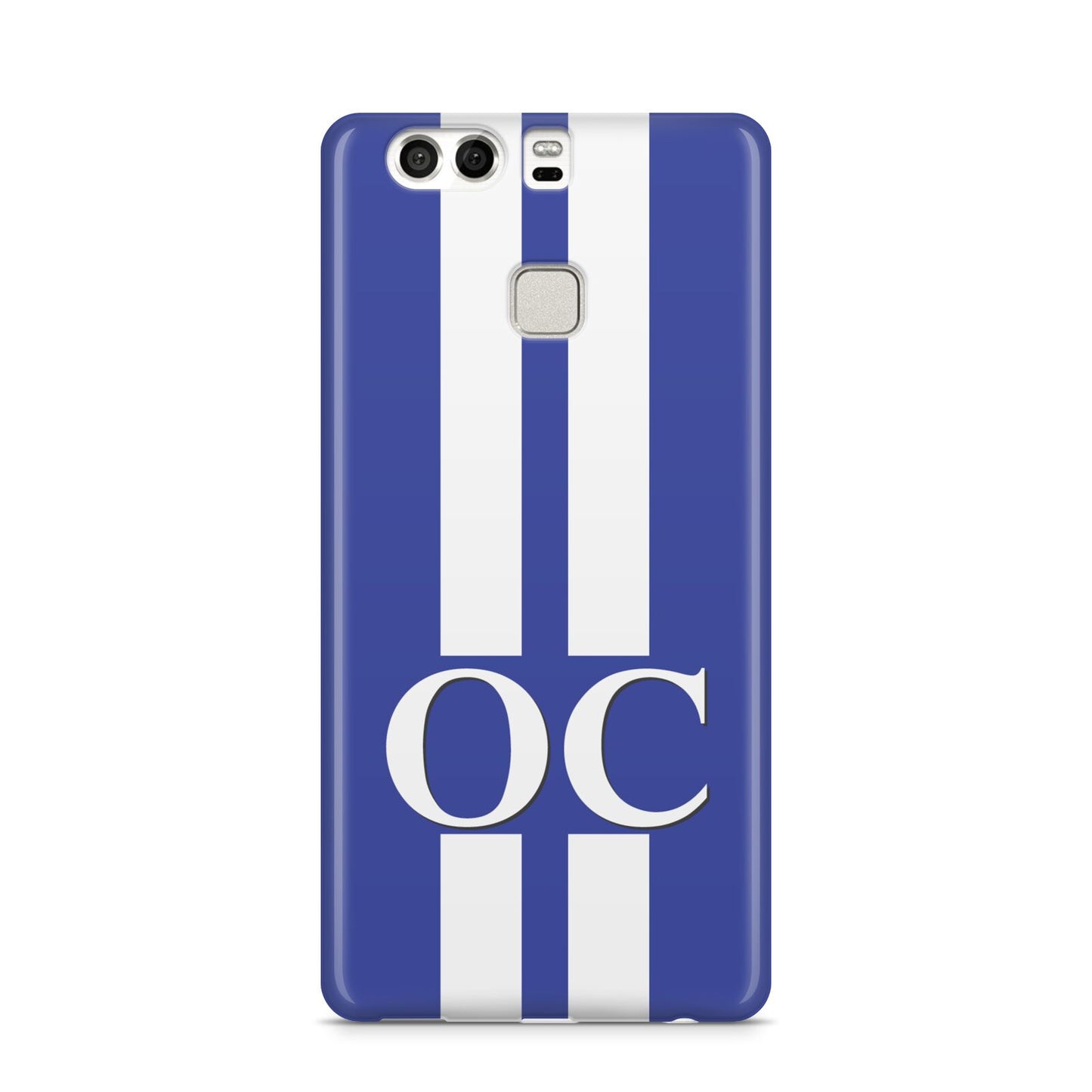 Blue Personalised Initials Huawei P9 Case