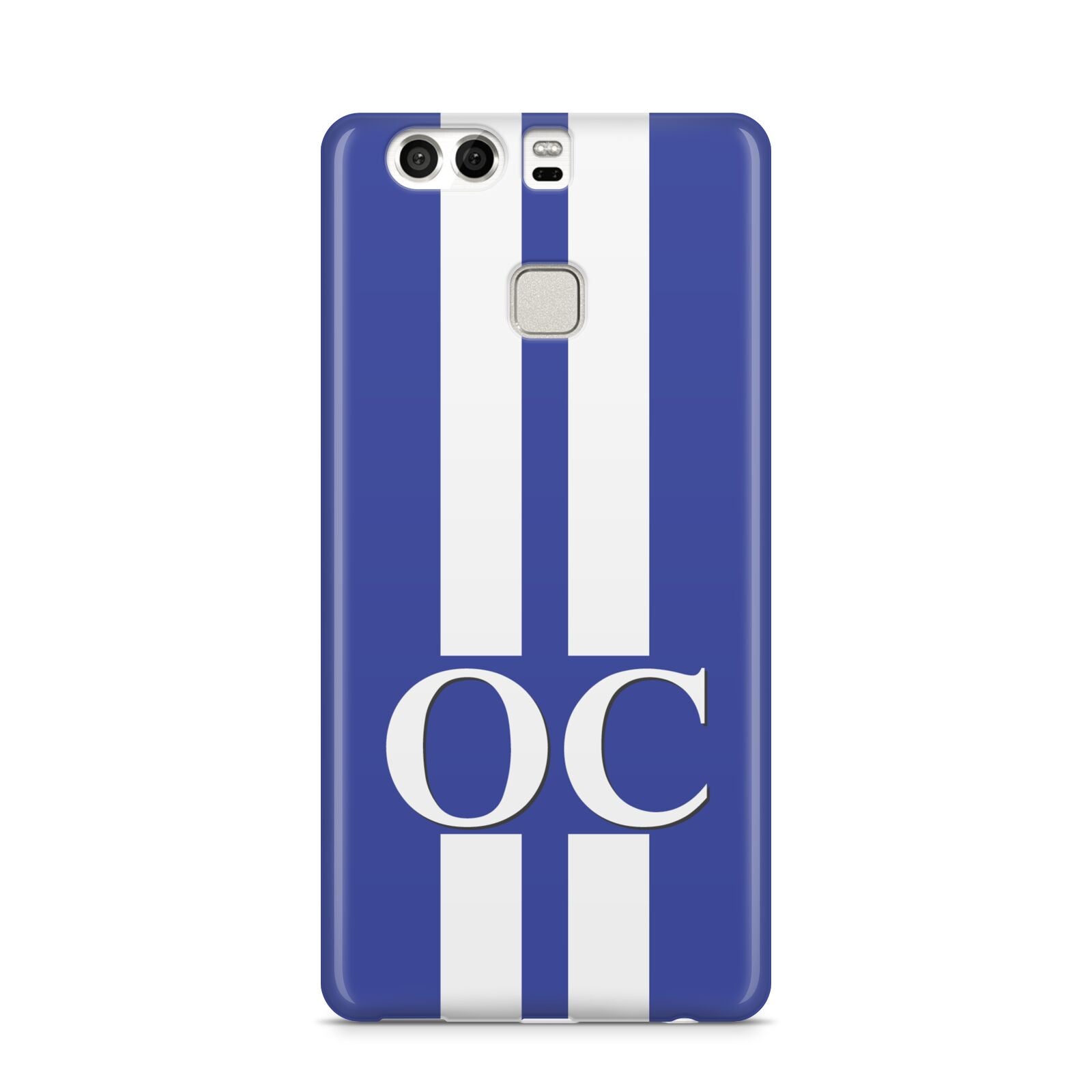 Blue Personalised Initials Huawei P9 Case