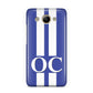 Blue Personalised Initials Huawei Y3 2017
