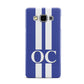 Blue Personalised Initials Samsung Galaxy A5 Case