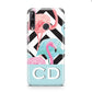Blue Pink Flamingos Huawei P40 Lite E Phone Case