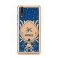 Blue Reindeer Personalised Huawei P20 Phone Case