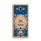 Blue Reindeer Personalised Samsung Galaxy A8 Case